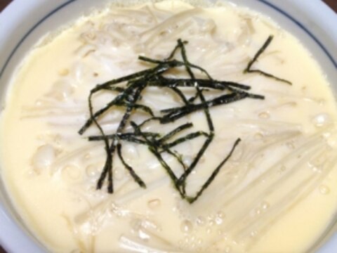 材料3つ。電子レンジで簡単!茶碗蒸し